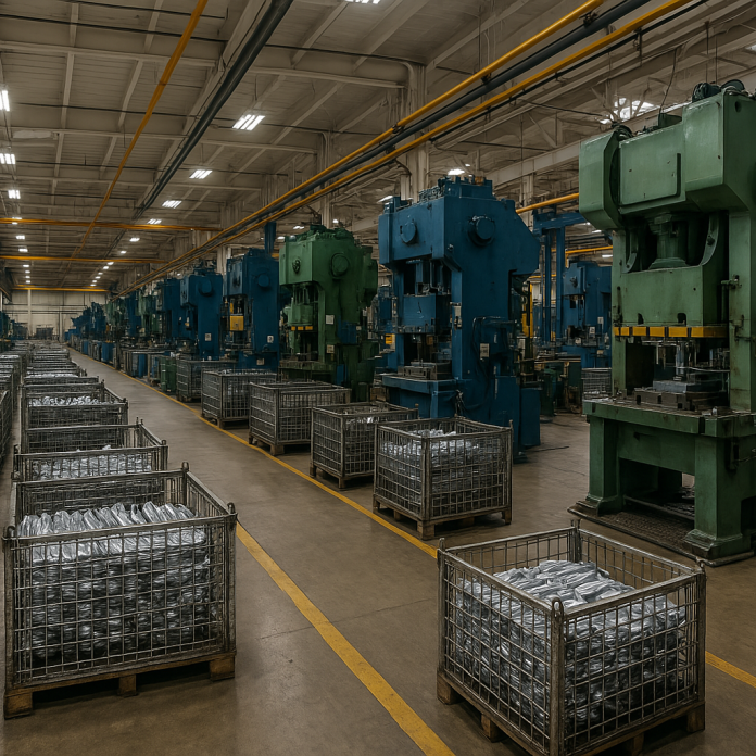 Estampación Industrial Piezas Metálicas en Frío en Castelló
